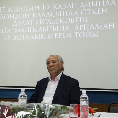 Жазушы, драматург Дулат Исабековпен кездесу өтті